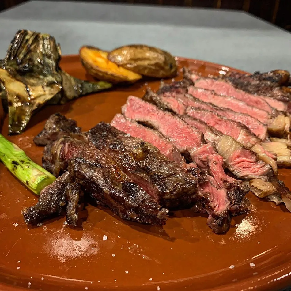 Carne madurada a la brasa en Xàtiva Carne madurada a la brasa en Brasería en Xàtiva La Patrona