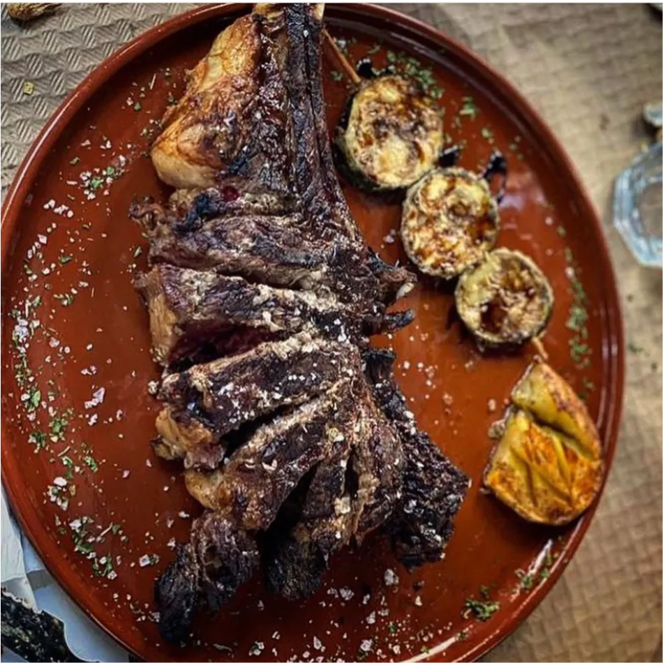 Tomahawk premium en Brasería en Xàtiva La Patrona